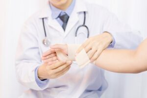 Urgent care for sprains